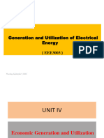 5-Unit IV - Economic Generation and Utilization