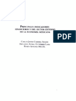 Principales Indicadores Financieros y Del Sector Externo de La Economía Mexicana - Cabrera Adame, Gutiérrez Lara, Antonio Miguel.