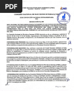 Resolución 059 de La CNEI Del PRM Sobre La XXII Convención Nacional Extraodinaria 2023 Resolución No. 59