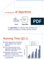 Analysis of Algorithms