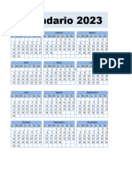 Calendario 2023