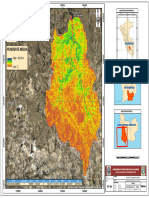 Plano de Pendiente Media de La Cuenca