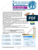 Mat - RAZONES TRIGONOMETRICAS DE ANGULOS AGUDOS - 5 X 51 - 11AB - DUPLEX