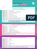 Cronograma 12 Semanas: Método Bella Nazar