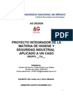 PROYECTO HIGIENE Empresa Imprenta