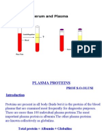 Lecture 10 - Plasma Proteins - 18 Sep 2006