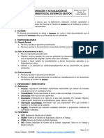 Formato - Creación y Actualización de Documentos