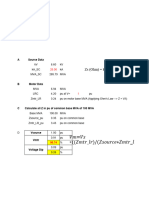 Zs (Ohm) KV / ( 3 X I) : A Source Data