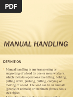 Addition - Manual Handling