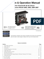 Bodine AC Chassis Speed Control User Manual Lit 07401080D