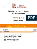 BNCS312 - Introduction To Ethical Hacking: Denial of Service