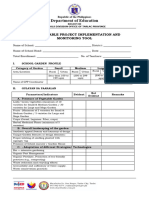 Farm To Table Project Implementation and Monitoring Tool