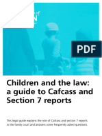 Children and The Law A Guide To Cafcass and Section 7 Reports