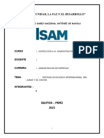 MONOGRAFIA ISAM El Juane y Su Chicha