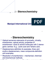 L3 - Chapter3 - Stereochemistry