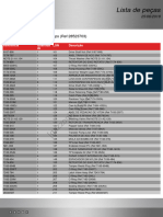 (Gazzoni) - (25-06-2018) : Lista de Peças