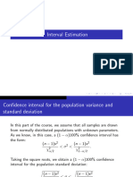 Confidence Interval For Variance (Problems)