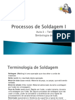 Aula 3 - Terminologia e Simbologia de Soldagem