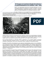 El Uruguay en La Primera Década de La Guerra Fría 1945 A 1955