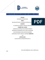 Tema 3 Balanza de Pagos y Finanzas Internacionales