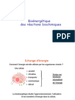 BioE Des Rã©actions Biochimiques