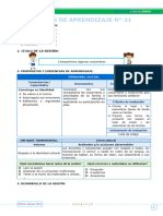 Sesiones de Aprendizaje - EDA VI Semana 3 - Editora Quipus Perú