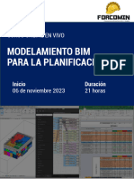 Curso MODELAMIENTO BIM PARA LA PLANIFICACION