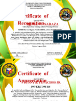 CERTIFICATE Stakeholder