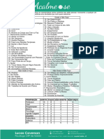 Exercício Combinado de Autoconhecimento