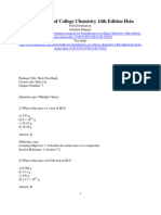 Foundations of College Chemistry 14th Edition Hein Test Bank 1