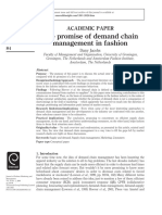 SCM IV - Jacobs (2006) - The Promise of Demand Chain Management in Fashion