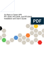 IBM Rack 2u Ups Installation Guide