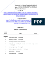 Solution Manual For Concepts in Federal Taxation 2016 23rd Edition by Murphy Higgins ISBN 1305585135 9781305585133