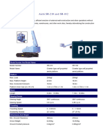 Technische Fiche Aichi SR182 & SR210