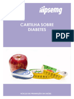 Cartilha Sobre Diabetes: Núcleo de Promoção Da Saúde