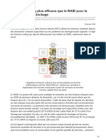 Lerasure Coding Plus Efficace Que Le RAID Pour La Redondance Du Stockage