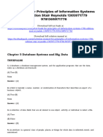 Principles of Information Systems 13th Edition Stair Test Bank 1