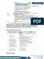 Informe #108-2022-Aprobacion de Actividad