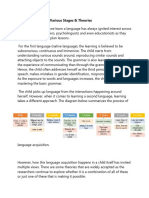 Language Learning Theories 3page