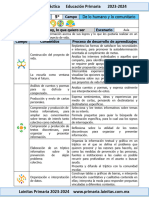 5to Grado Septiembre - 07 Lo Que Soy, Lo Que Quiero Ser (2023-2024)