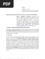 Demanda de Acta de Ejecución de Conciliación - Merly Jaramillo