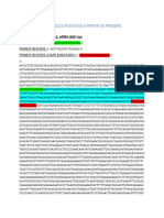 Controles Positivos A Partir de Primers (BCL-2)