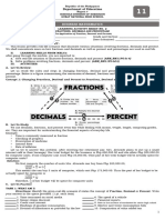 LAS 2 Business Math Application of Fractions Percents and Decimals