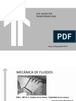 Sesión 4 - MECFLU - Estática de Los Fluidos - Estabilidad de Los Cuerpos NF