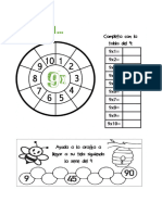 Cuadernillo de Multiplicaciones