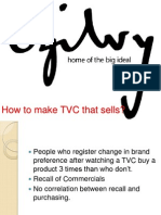 How To Make TVC That Sells