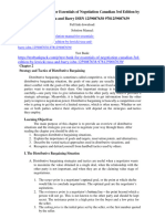 Solution Manual For Essentials of Negotiation Canadian 3rd Edition by Lewicki Tasa and Barry ISBN 1259087638 9781259087639