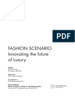 Fashion Scenario. Innovating The Future of Luxury - Matilda Previti - Thesis