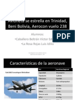 Avioneta Se Estrella Sobre Una Vivienda en Trinidad