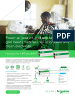 Homaya Pro 4 KW and 6 KW Flyer